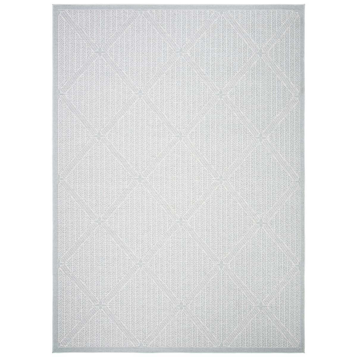 Martha Stewart Indoor Outdoor 339 Rug, MSRO339 - Silver / Grey