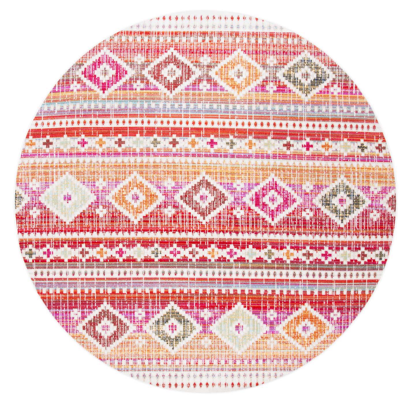 Safavieh Montage 271 Rug, MTG271 - Red / Fuchsia