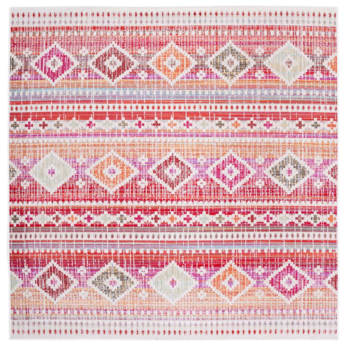 Safavieh Montage 271 Rug, MTG271 - Red / Fuchsia