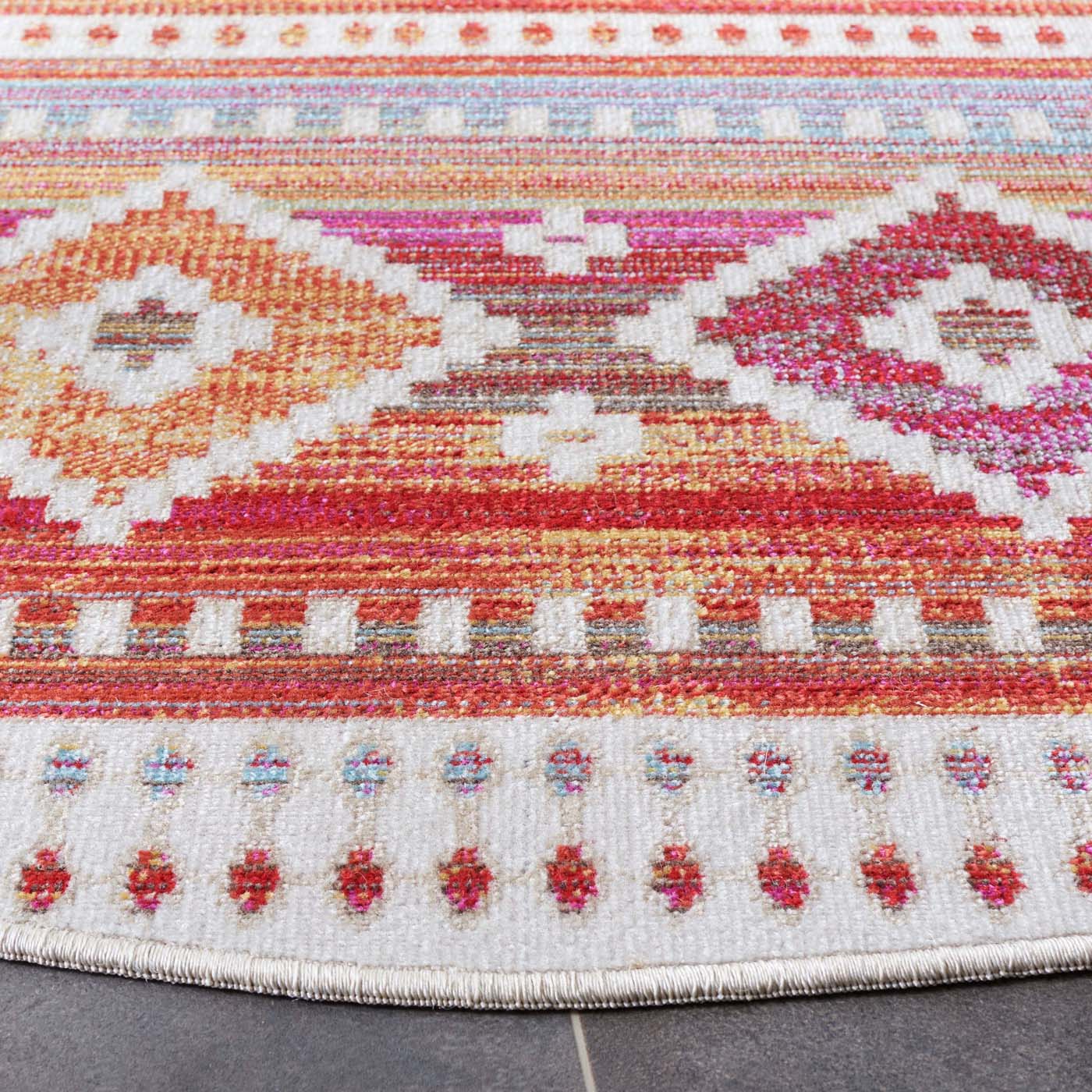 Safavieh Montage 272 Rug, MTG272 - Red / Fuchsia