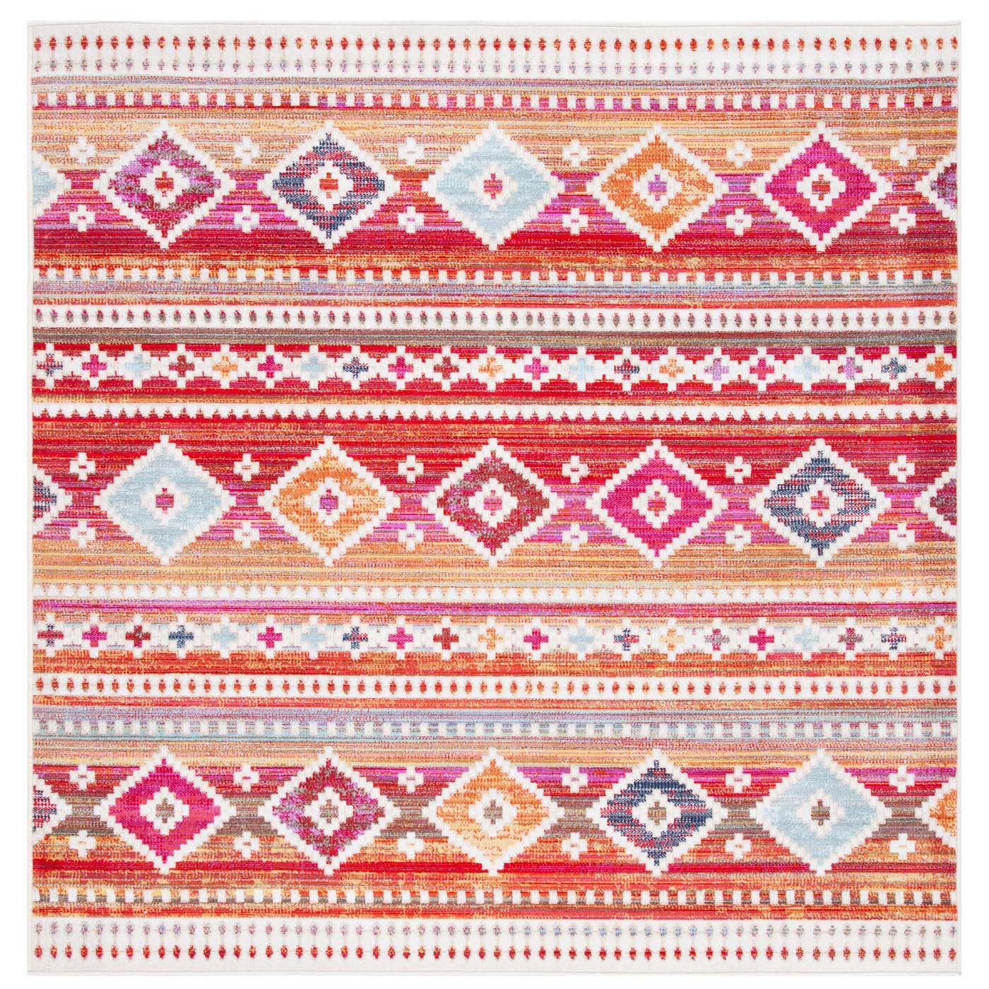 Safavieh Montage 272 Rug, MTG272 - Red / Fuchsia