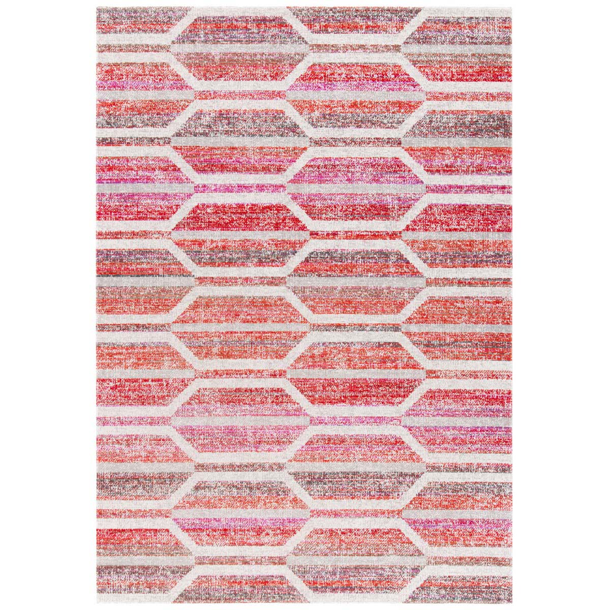 Safavieh Montage 400 481 Rug, MTG481 - Red / Ivory