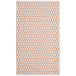 Safavieh Montauk 608 Rug, MTK608 - Orange / Ivory