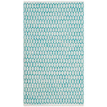 Safavieh Montauk 608 Rug, MTK608 - Aqua / Ivory