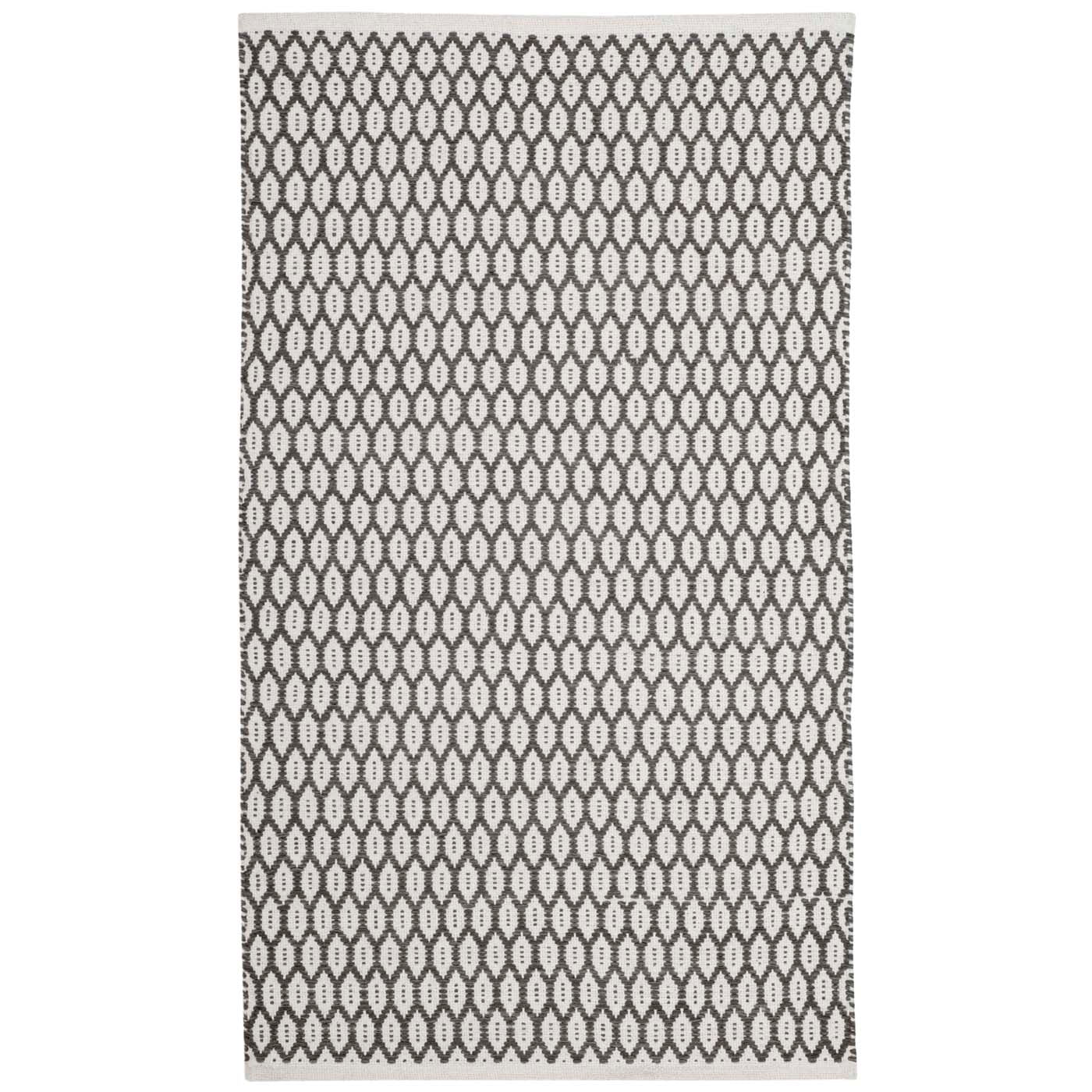 Safavieh Montauk 608 Rug, MTK608 - Charcoal / Ivory