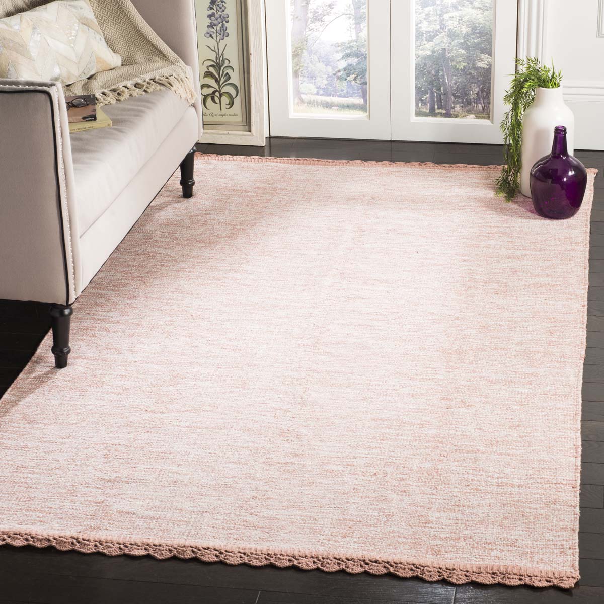 Safavieh Montauk 615 Rug, MTK615 - Peach