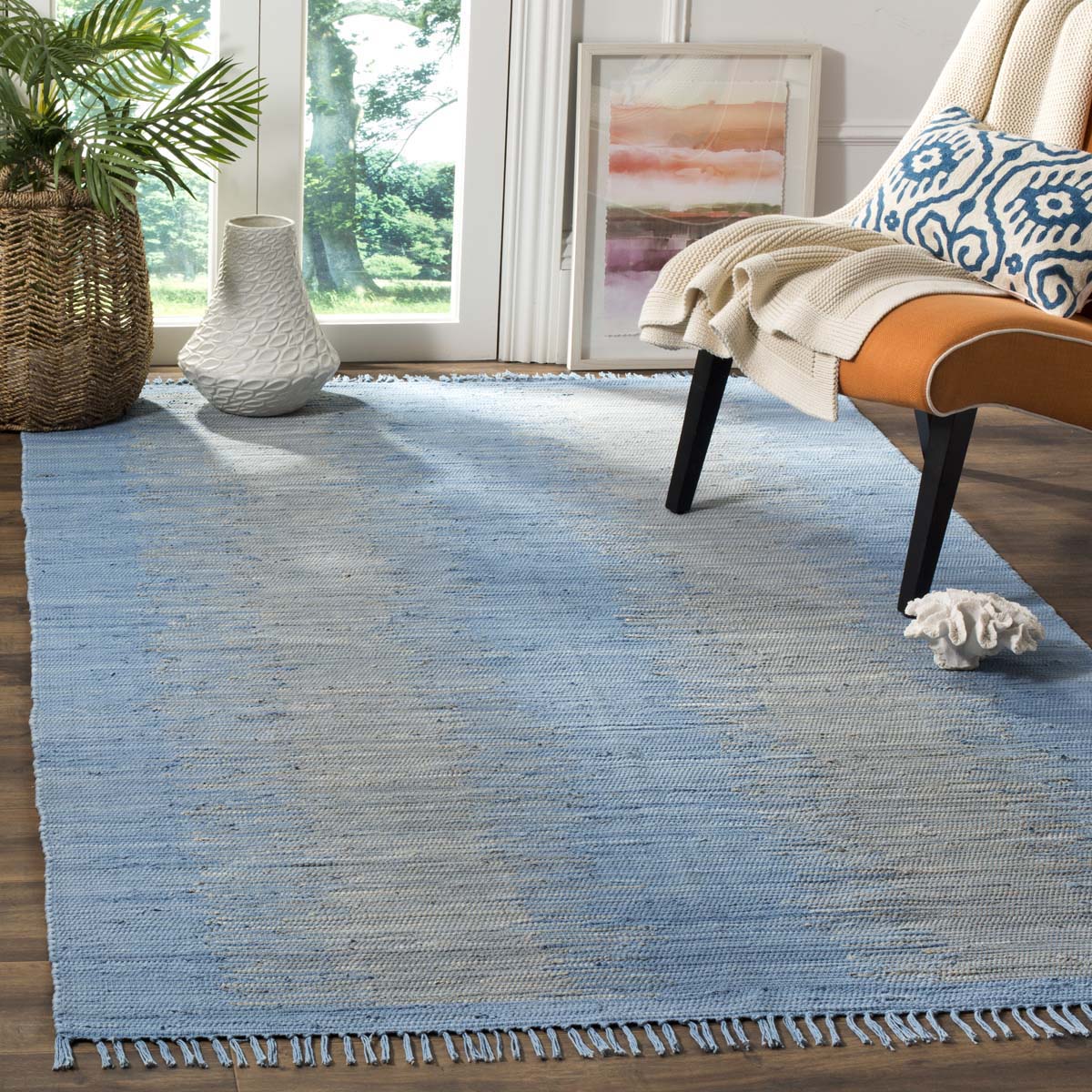 Safavieh Montauk 718 Rug, MTK718 - Light Blue