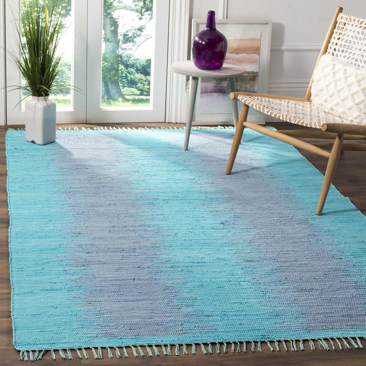 Safavieh Montauk 718 Rug, MTK718 - Turquoise