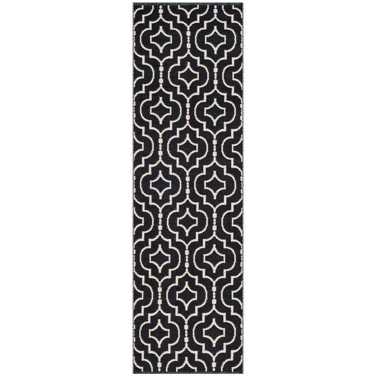 Safavieh Montauk 722 Rug, MTK722 - Black / Ivory