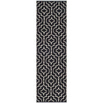 Safavieh Montauk 722 Rug, MTK722 - Black / Ivory