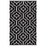 Safavieh Montauk 722 Rug, MTK722 - Black / Ivory