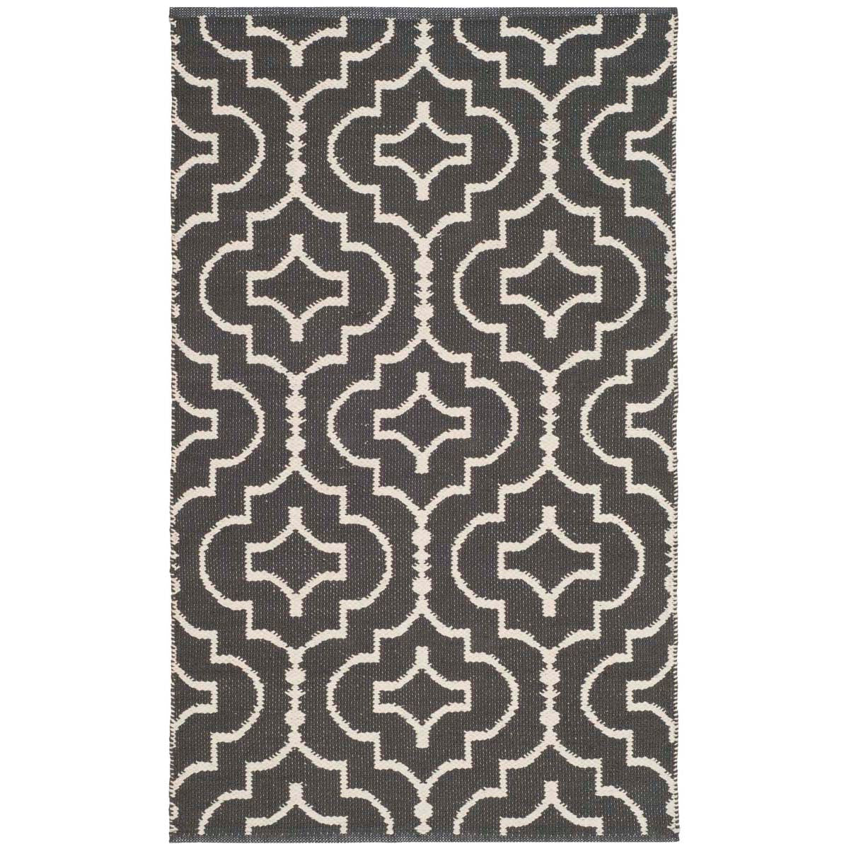 Safavieh Montauk 722 Rug, MTK722 - Dark Grey / Ivory