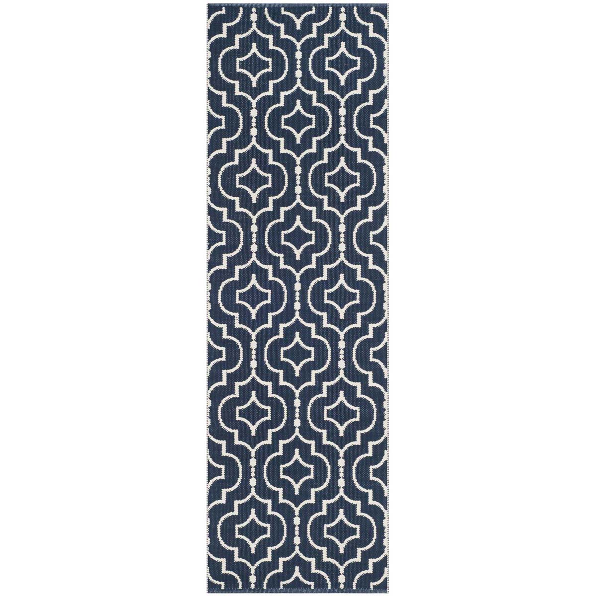 Safavieh Montauk 722 Rug, MTK722 - Navy / Ivory