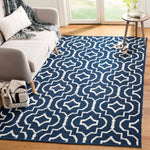 Safavieh Montauk 722 Rug, MTK722 - Navy / Ivory