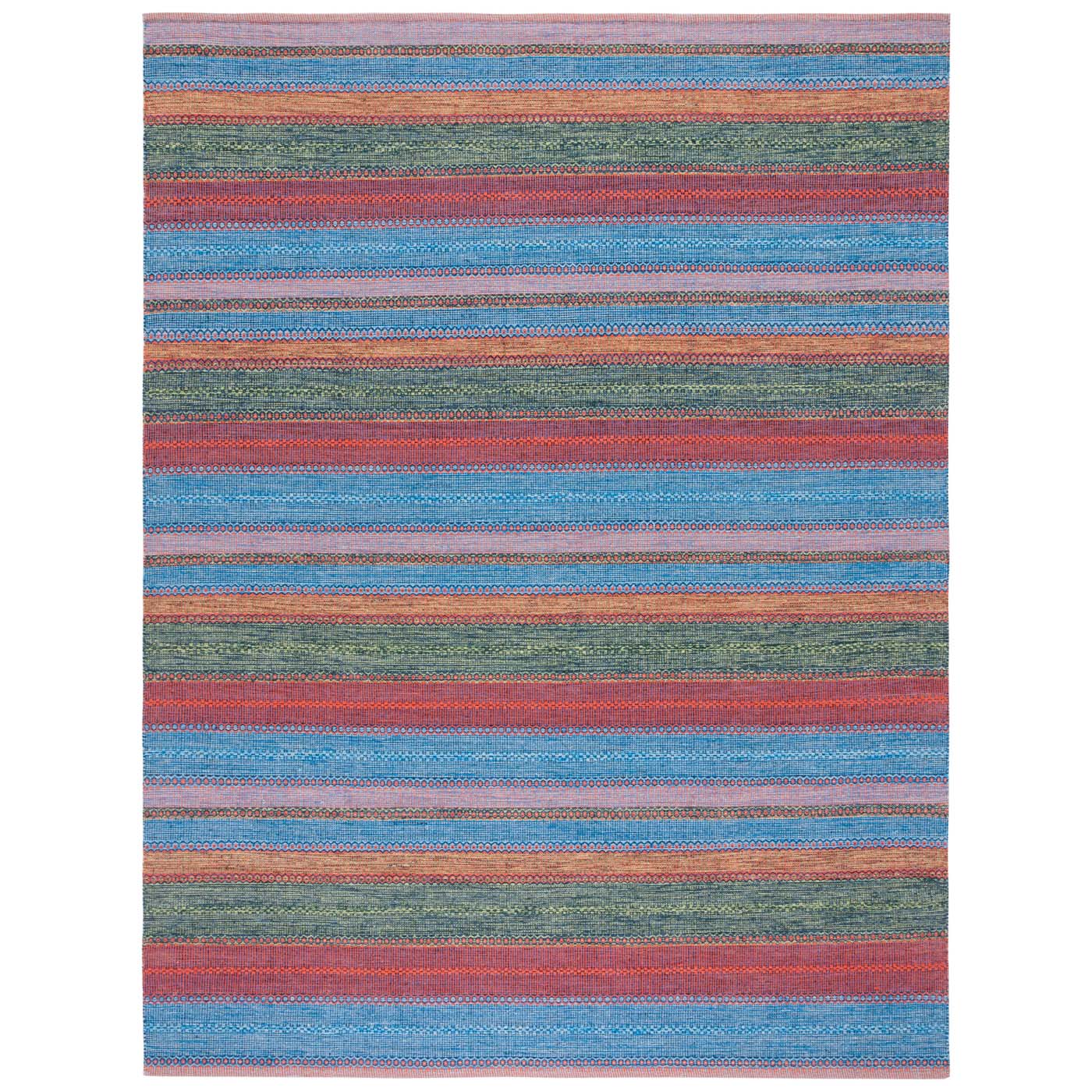 Safavieh Montauk 851 Rug, MTK851 - Blue / Orange