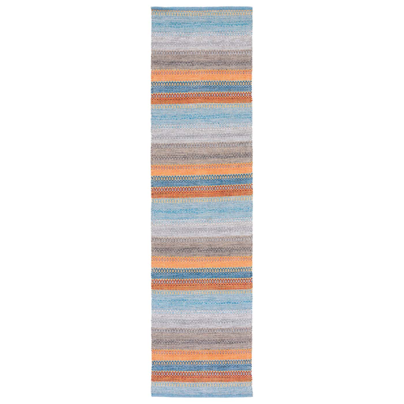 Safavieh Montauk 851 Rug, MTK851 - Grey / Orange