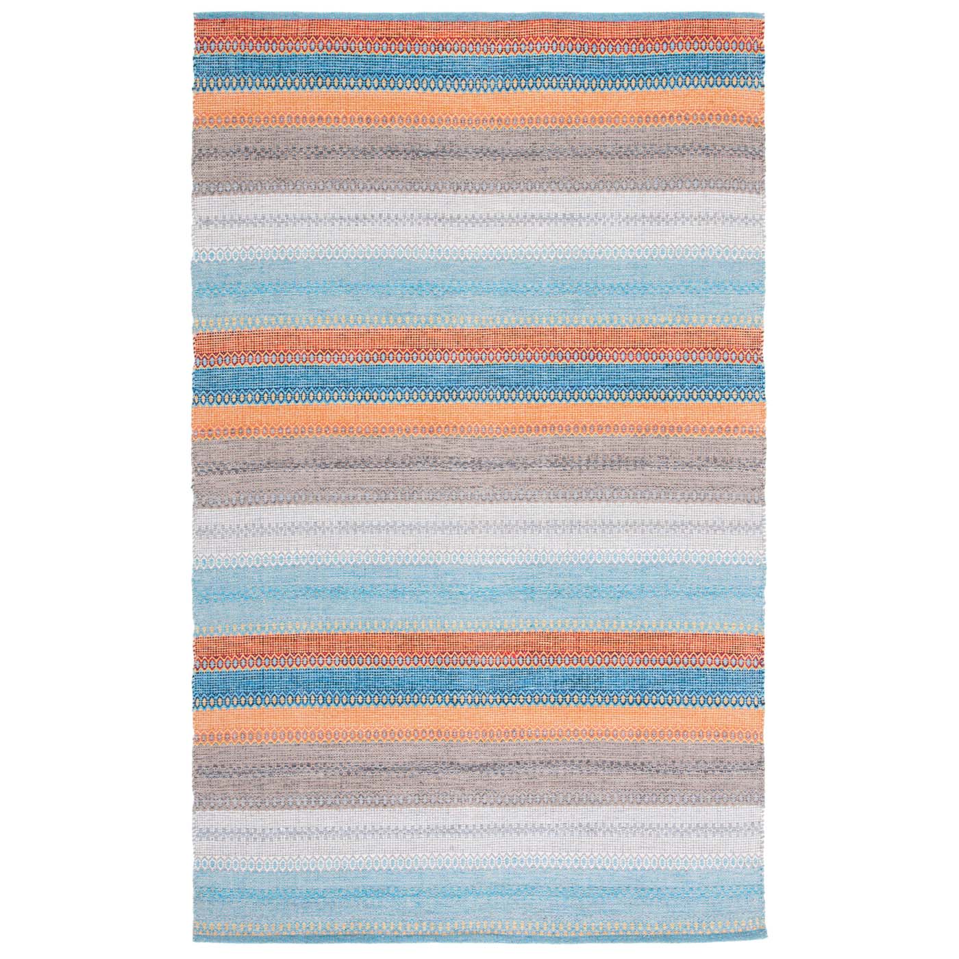 Safavieh Montauk 851 Rug, MTK851 - Grey / Orange