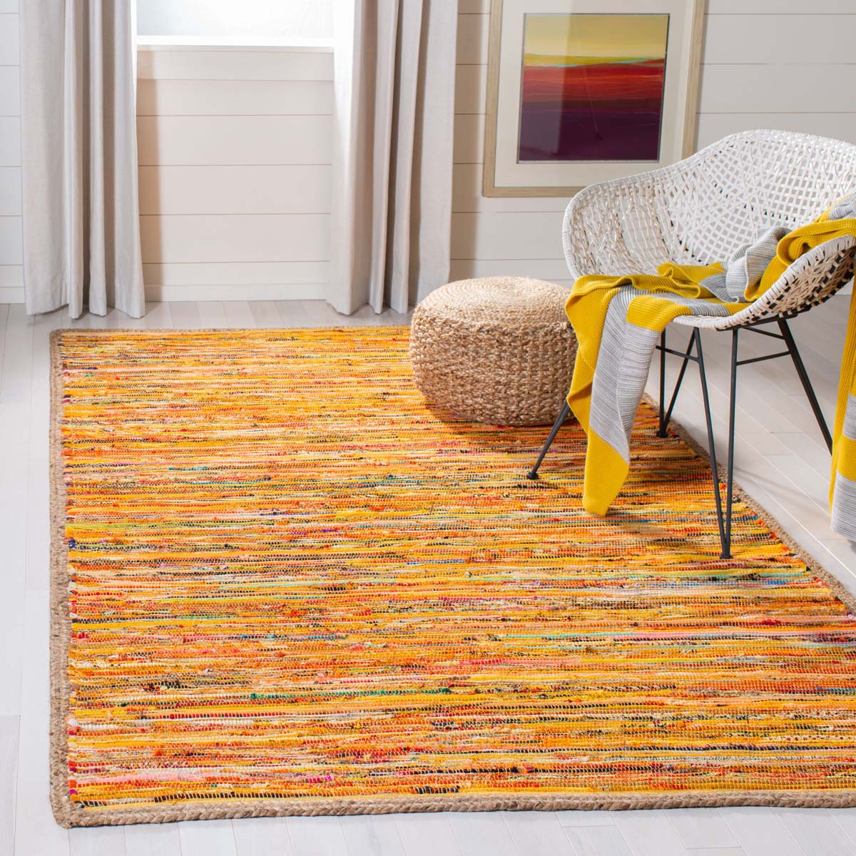 Safavieh Montauk 960 Rug, MTK960 - Gold / Natural