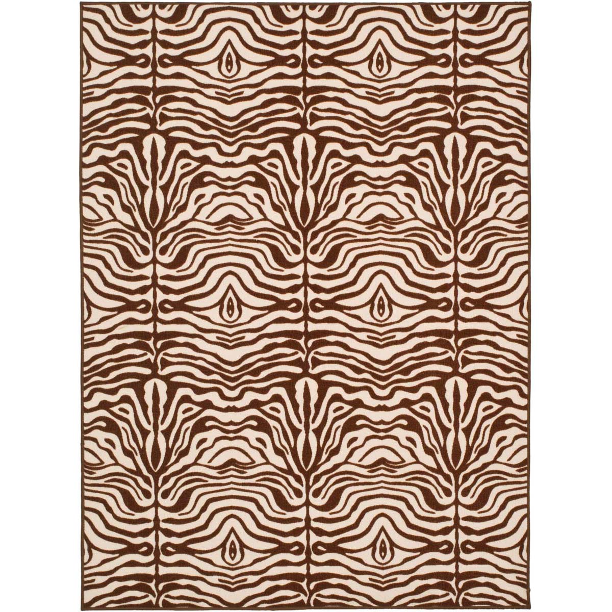 Safavieh Metropolis 527 Rug, MTP527 - Creme / Brown