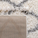 Safavieh Moroccan Tassel Shag 358 Rug, MTS358 - Ivory / Light Grey