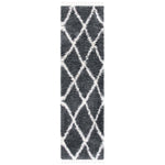 Safavieh Moroccan Tassel Shag 359 Rug, MTS359 - Grey / Ivory