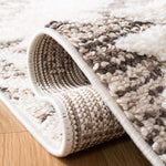 Safavieh Moroccan Tassel Shag 652 Rug, MTS652 - Ivory / Brown