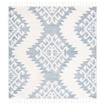 Safavieh Moroccan Tassel Shag 652 Rug, MTS652 - Teal / Ivory