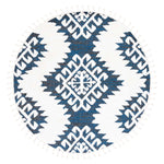 Safavieh Moroccan Tassel Shag 652 Rug, MTS652 - Navy / Ivory