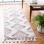 Safavieh Moroccan Tassel Shag 652 Rug, MTS652 - Pink / Ivory