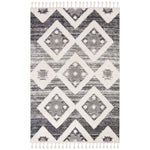 Safavieh Moroccan Tassel Shag 664 Rug, MTS664 - Grey / Ivory