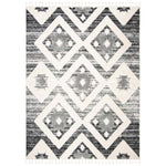 Safavieh Moroccan Tassel Shag 664 Rug, MTS664 - Grey / Ivory