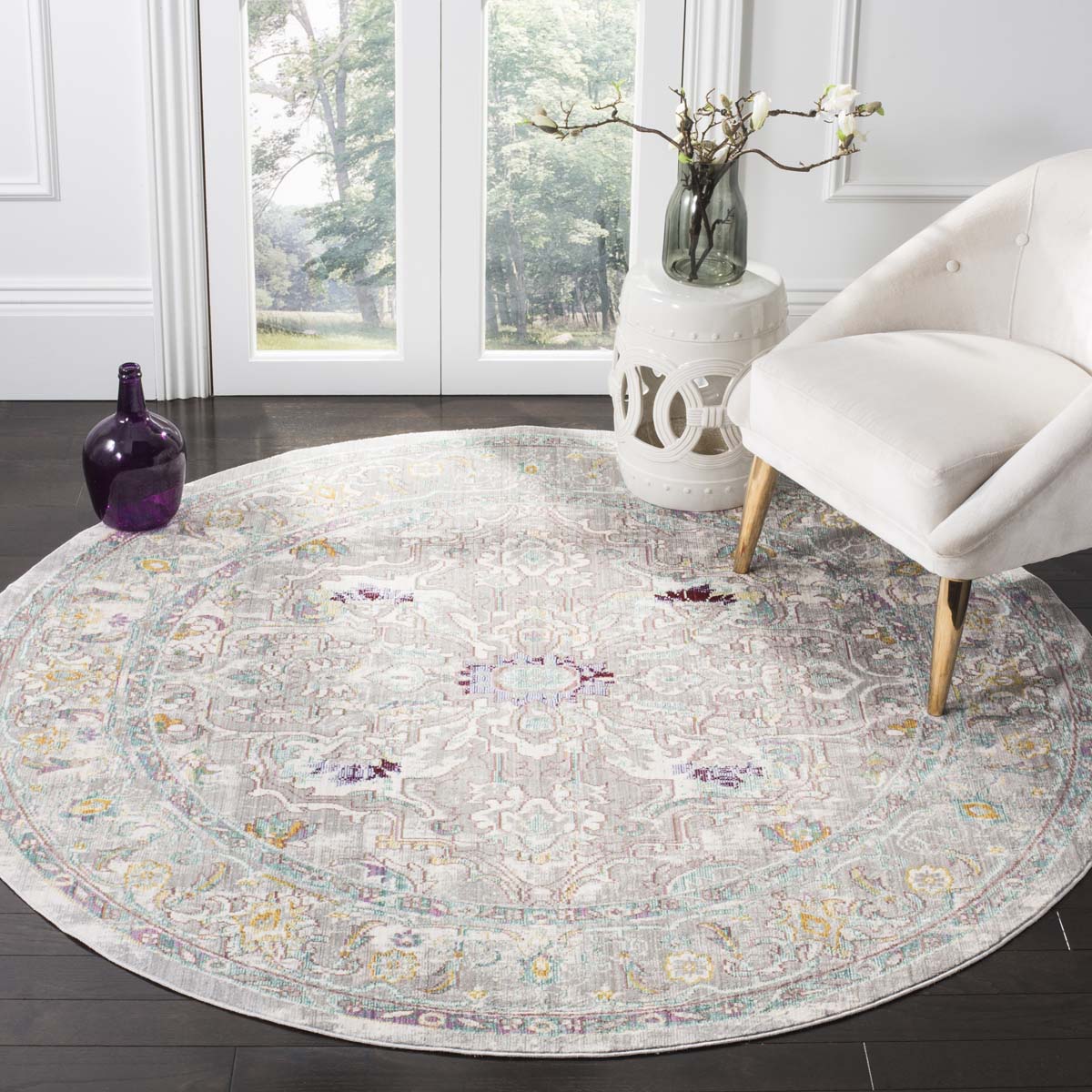 Safavieh Mystique 922 Rug, MYS922 - Grey / Multi