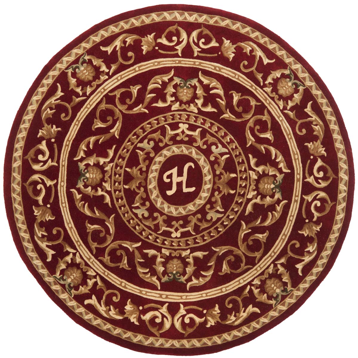 Safavieh Naples 19H Rug, NA519H - Burgundy