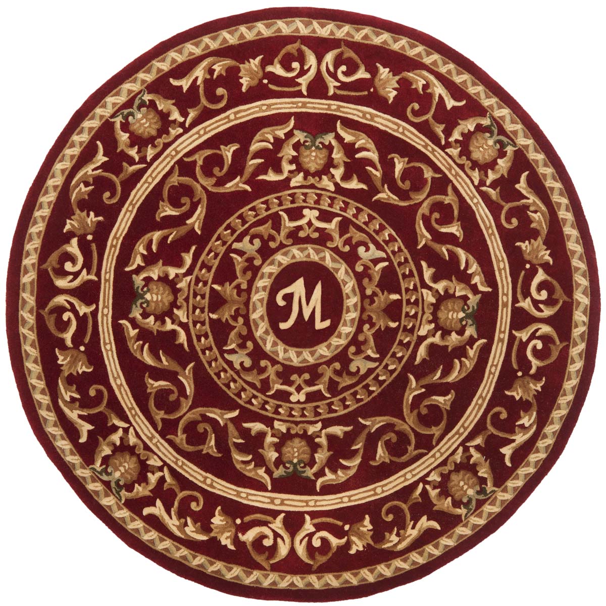 Safavieh Naples 19M Rug, NA519M - Burgundy