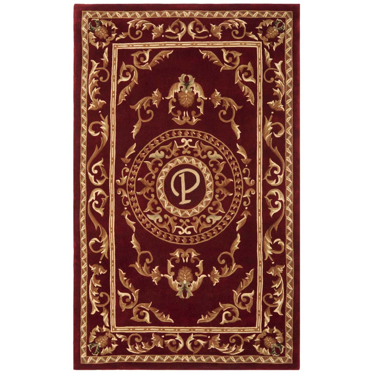 Safavieh Naples 19P Rug, NA519P - Burgundy