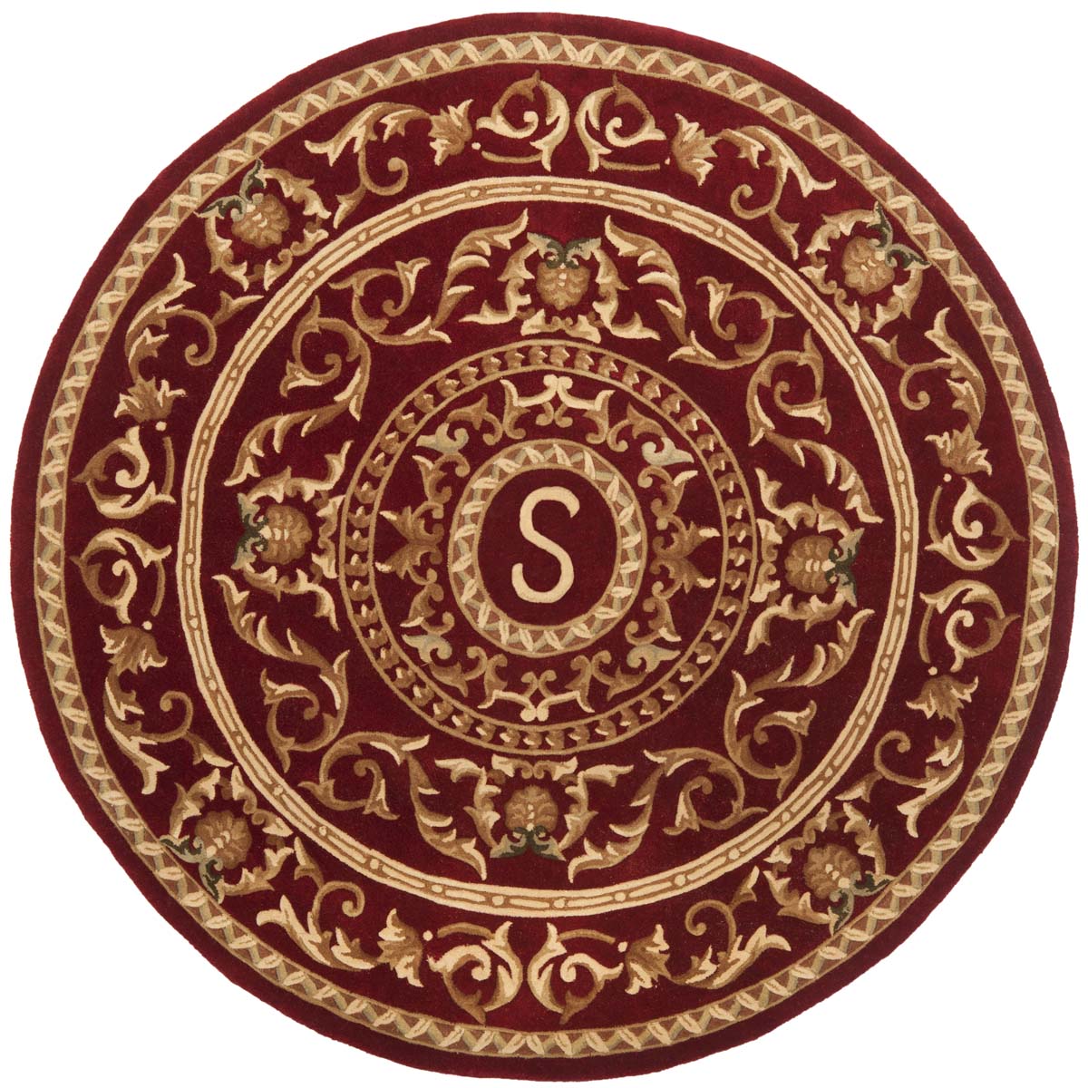 Safavieh Naples 19S Rug, NA519S - Burgundy