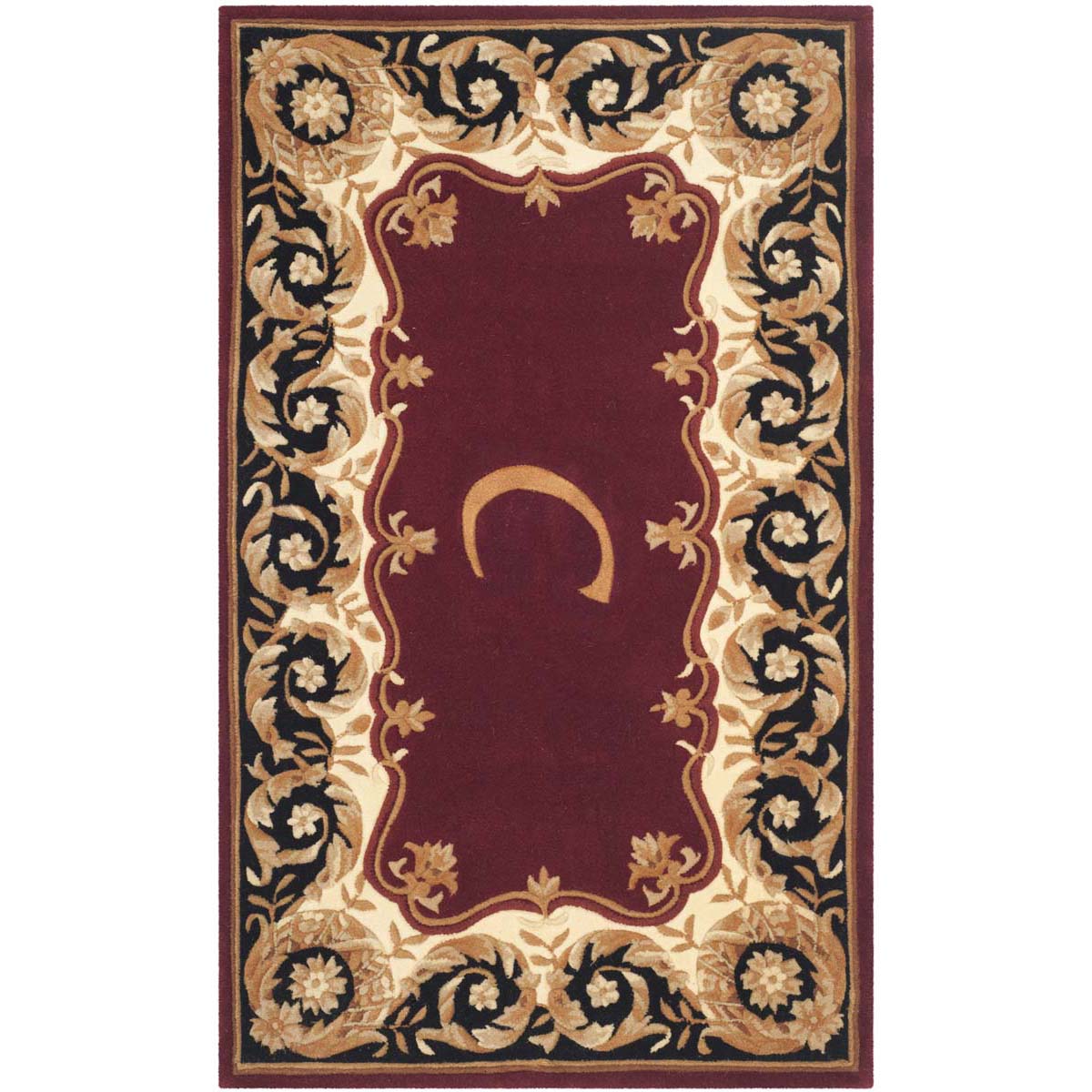 Safavieh Naples 20C Rug, NA520C - Maroon / Beige