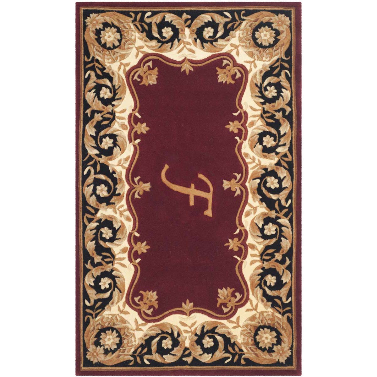 Safavieh Naples 20F Rug, NA520F - Maroon / Beige