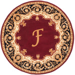 Safavieh Naples 20F Rug, NA520F - Maroon / Beige