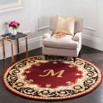 Safavieh Naples 20M Rug, NA520M - Maroon / Beige