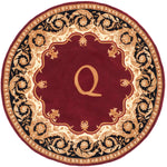 Safavieh Naples 20Q Rug, NA520Q - Maroon / Beige