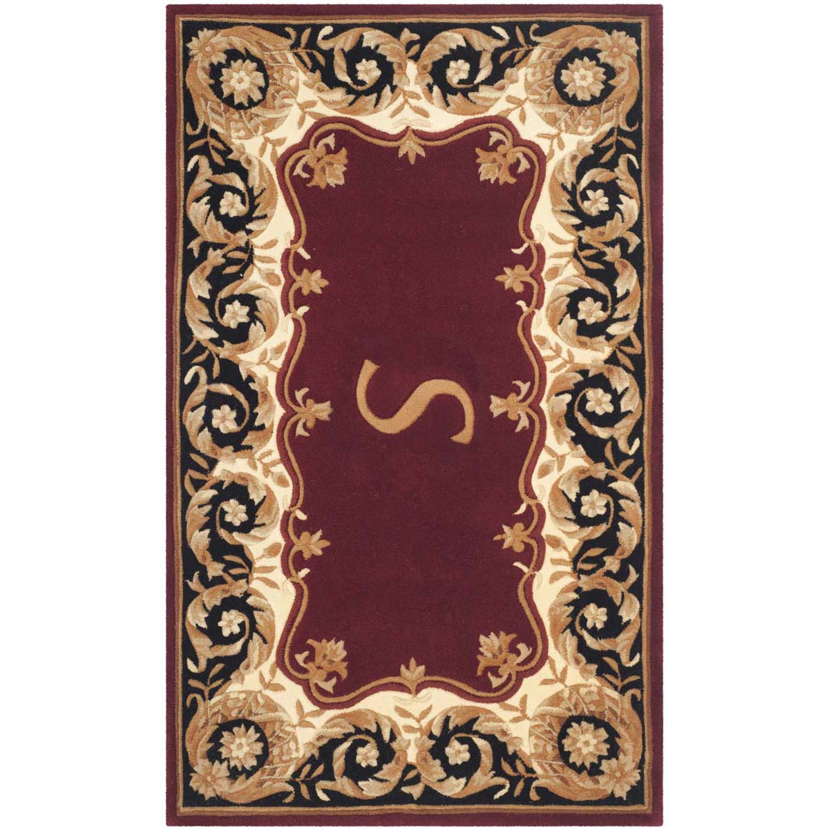 Safavieh Naples 20S Rug, NA520S - Maroon / Beige