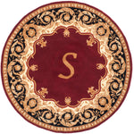 Safavieh Naples 20S Rug, NA520S - Maroon / Beige