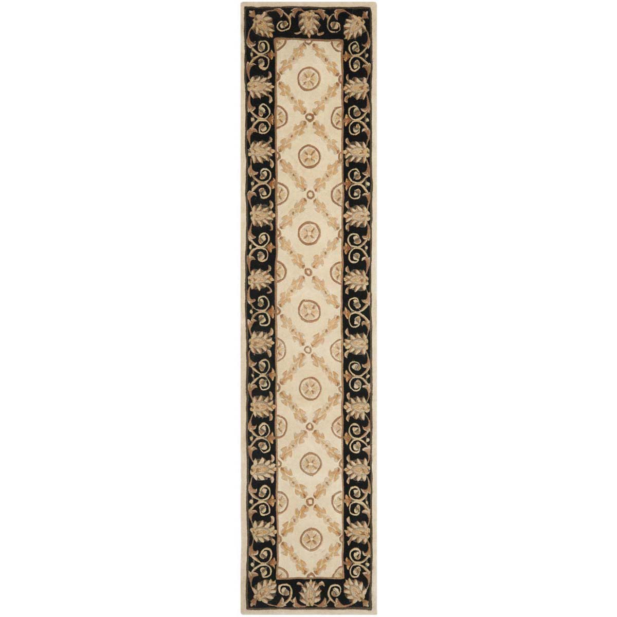 Safavieh Naples 21A Rug, NA521A - Ivory / Black