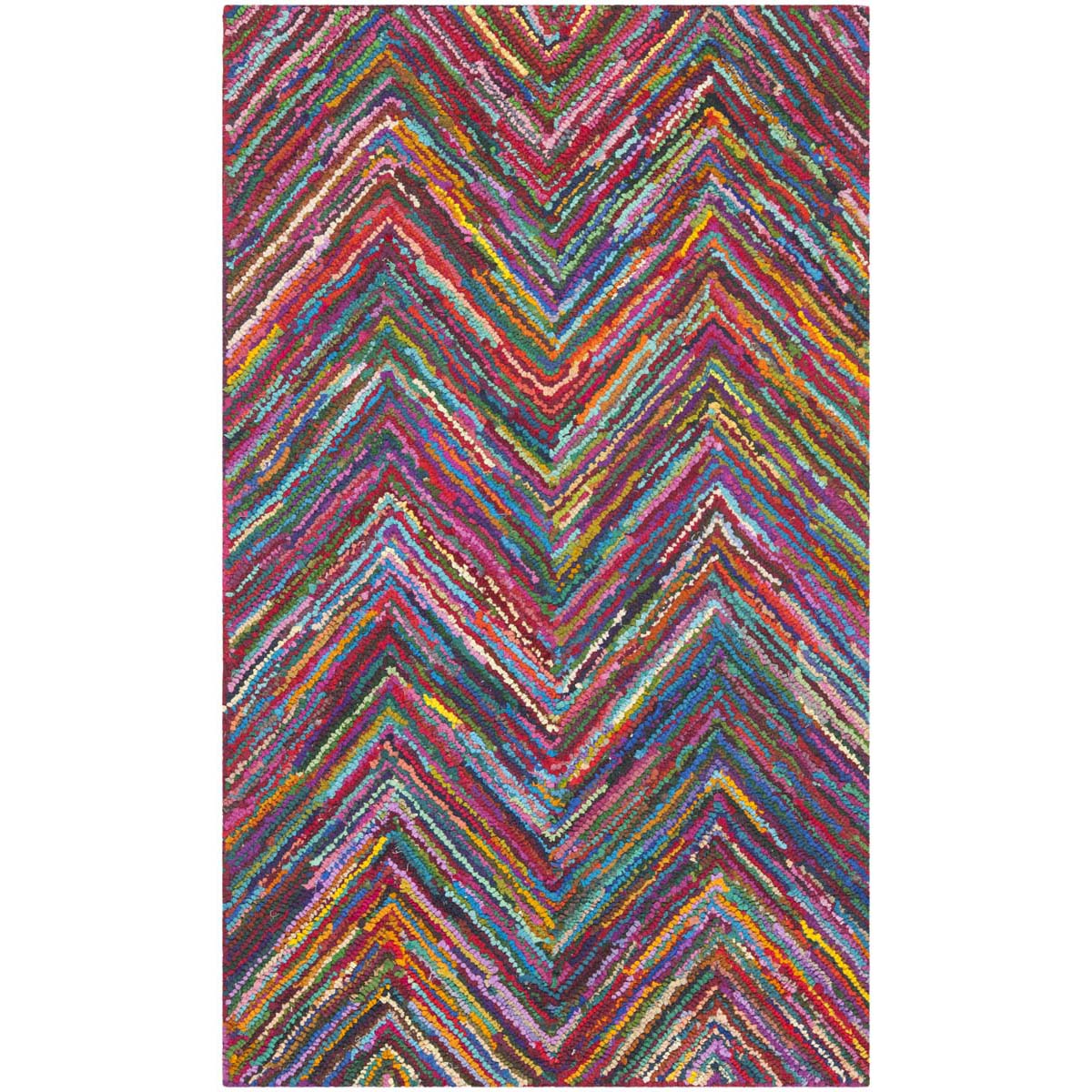 Safavieh Nantucket 141 Rug, NAN141 - Pink / Multi