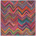 Safavieh Nantucket 141 Rug, NAN141 - Pink / Multi