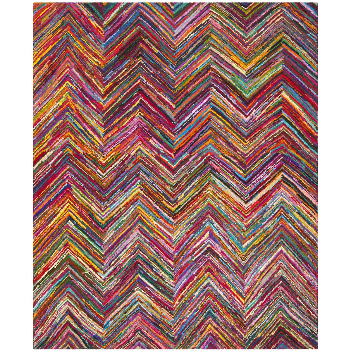 Safavieh Nantucket 141 Rug, NAN141 - Pink / Multi