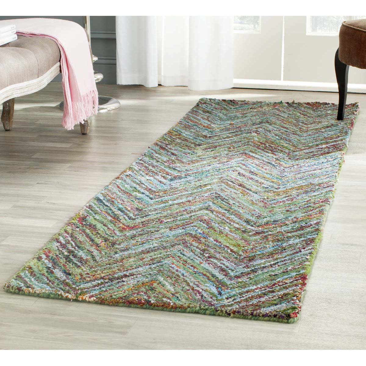 Safavieh Nantucket 141 Rug, NAN141 - Blue / Multi