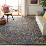 Safavieh Nantucket 141 Rug, NAN141 - Blue / Multi