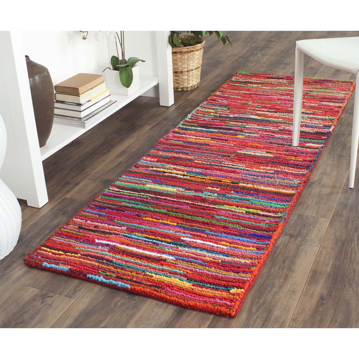 Safavieh Nantucket 142 Rug, NAN142 - Pink / Multi